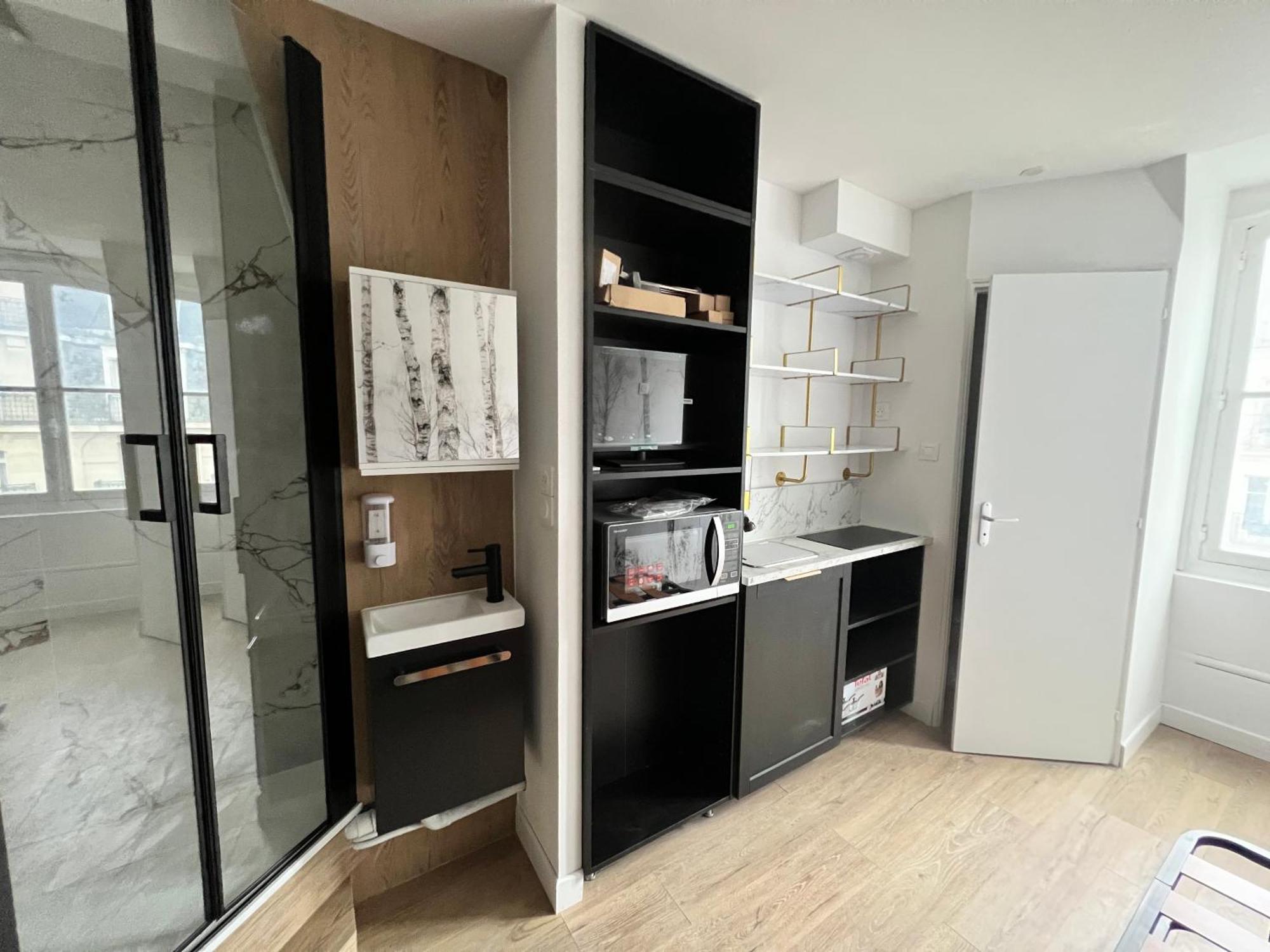 Batignolles, Montmartre Chambre 12M2 , Metro 13 Et 14 파리 외부 사진